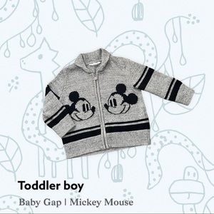 Grey/Black Mickey Mouse Sweater
